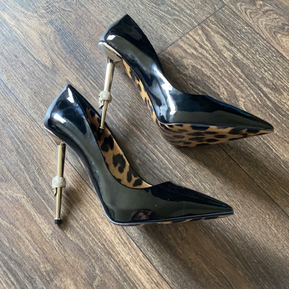 Philipp Plein Skull pointed-toe pumps - Picture 3 of 12